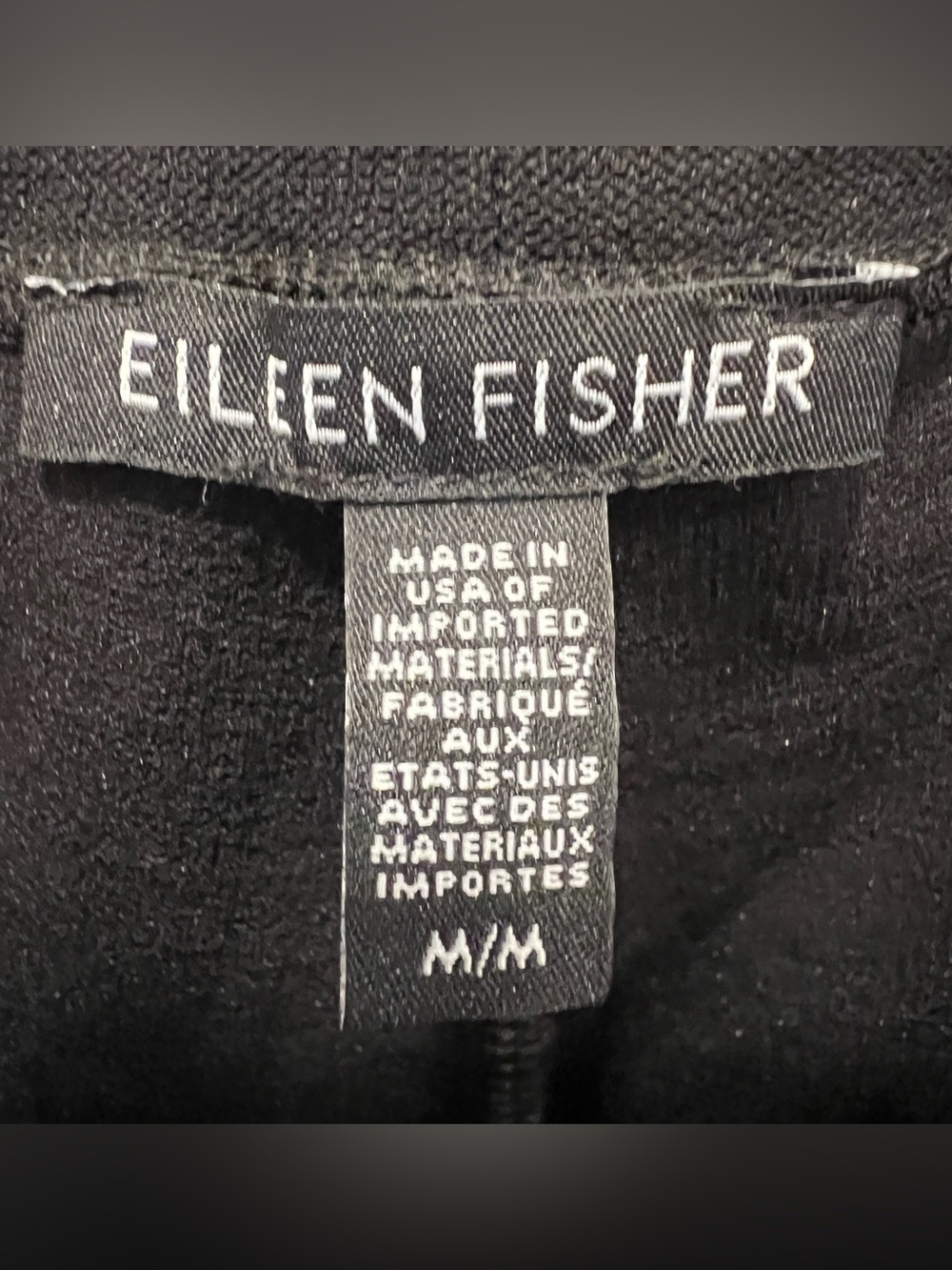 EILEEN FISHER WASHABLE STRETCH CREPE PANTS, SIZE M. - Picture 6 of 14